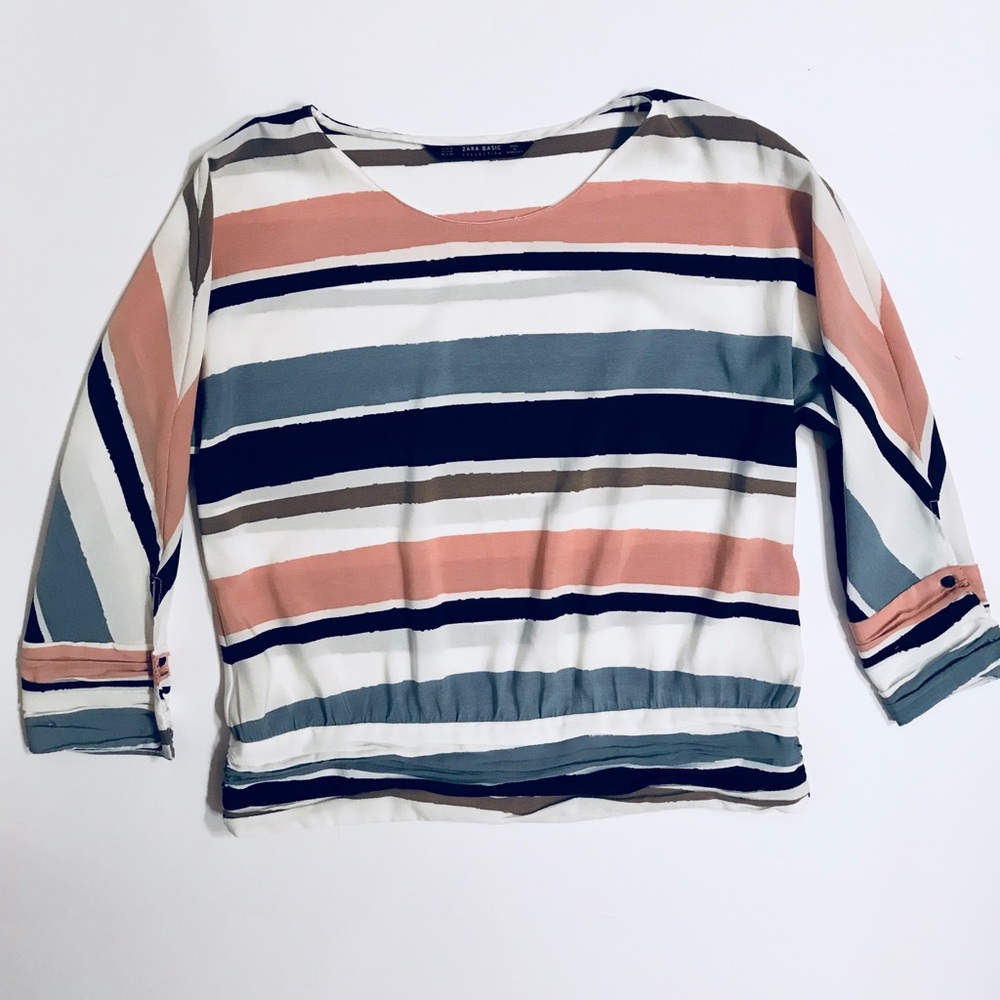 Zara Striped Blouse